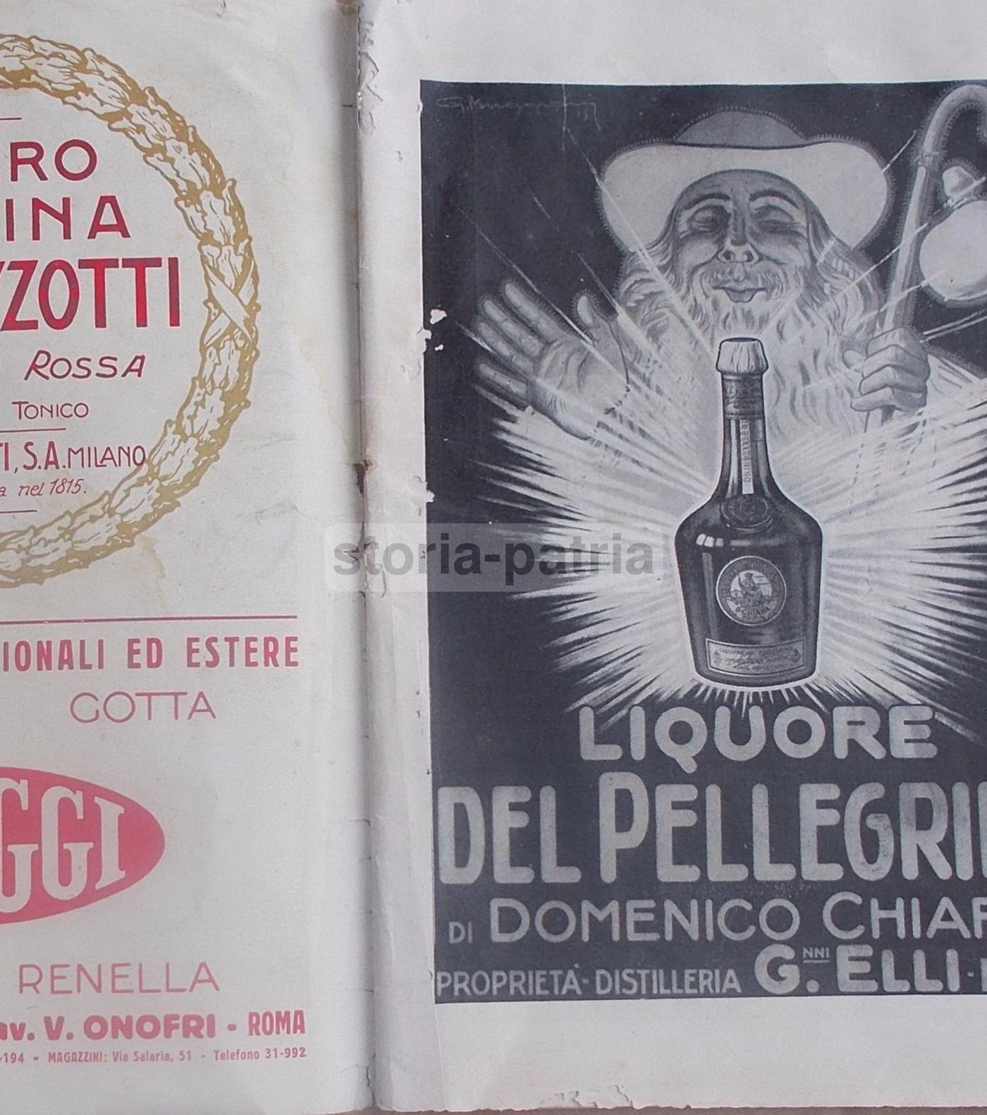Il Bar 1927: Rivista Per Caffè, Ristoranti E Pubblicità (Strega, Isolabella)