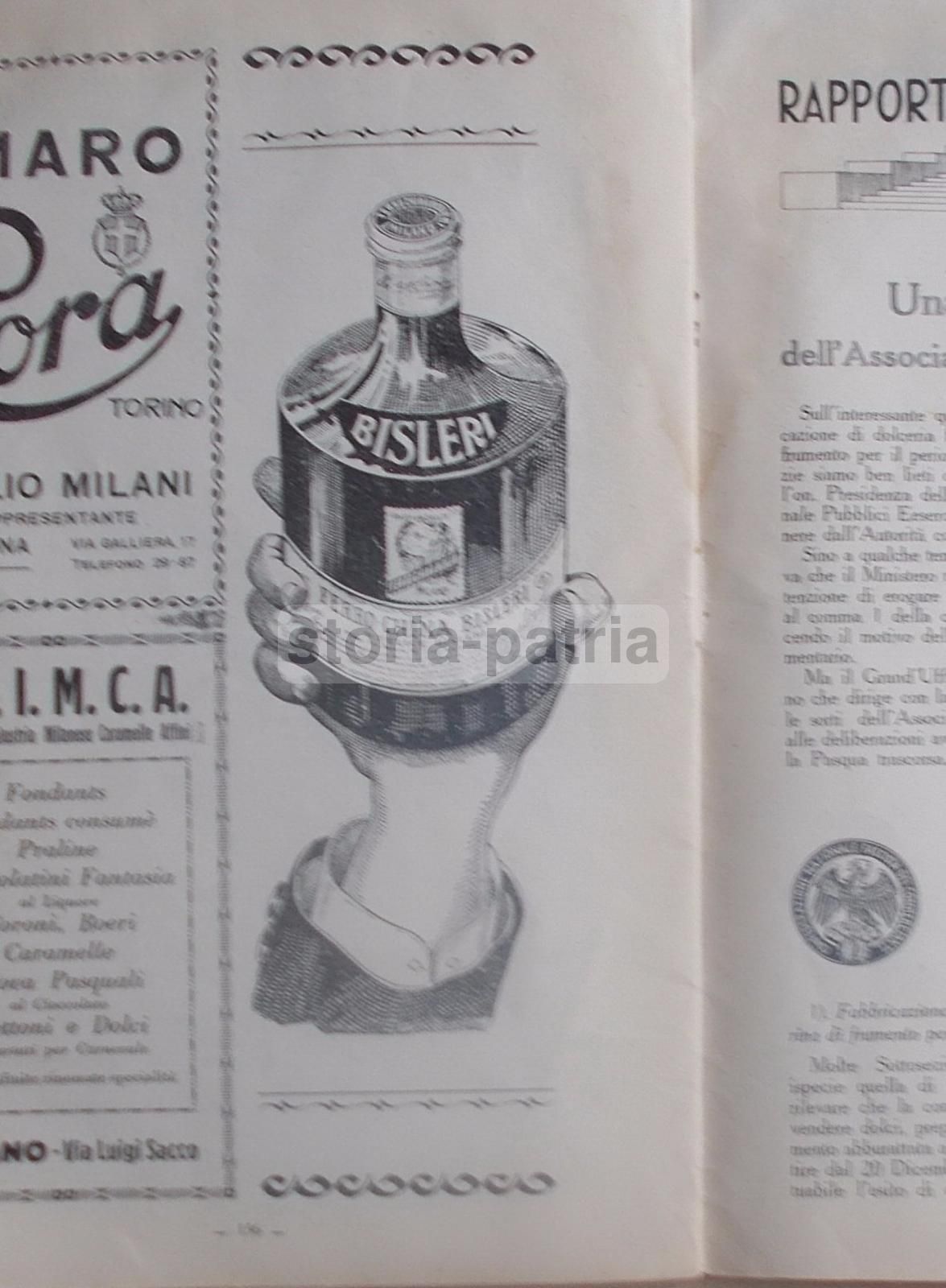 Il Bar 1927: Rivista Per Caffè, Ristoranti E Pubblicità (Strega, Isolabella)