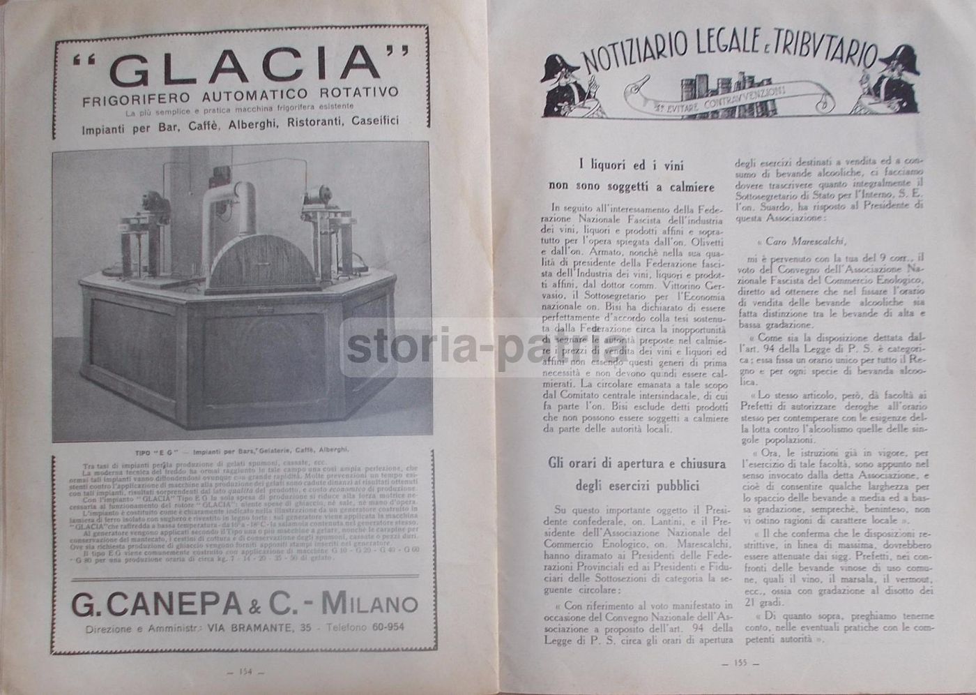Il Bar 1927: Rivista Per Caffè, Ristoranti E Pubblicità (Strega, Isolabella)
