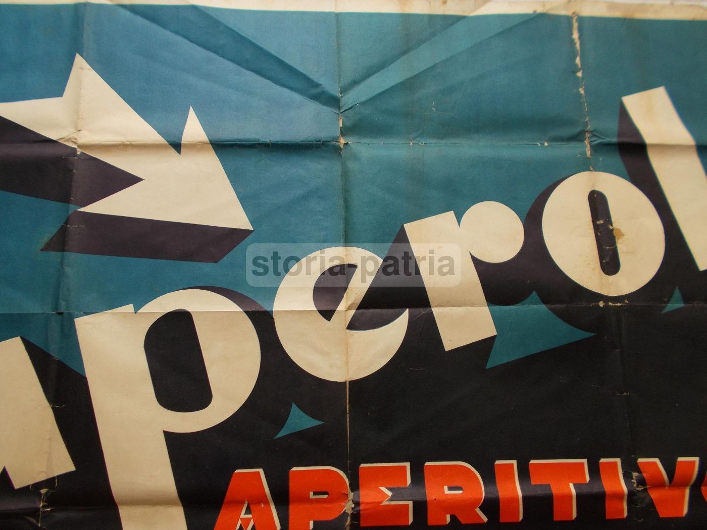 Manifesto Aperol Barbieri Padova Menegazzo Futurista Anni '20
