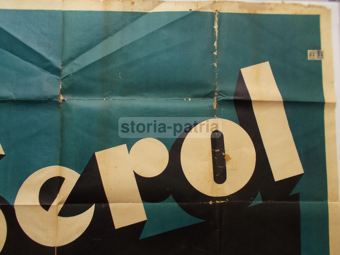 Manifesto Aperol Barbieri Padova Menegazzo Futurista Anni '20