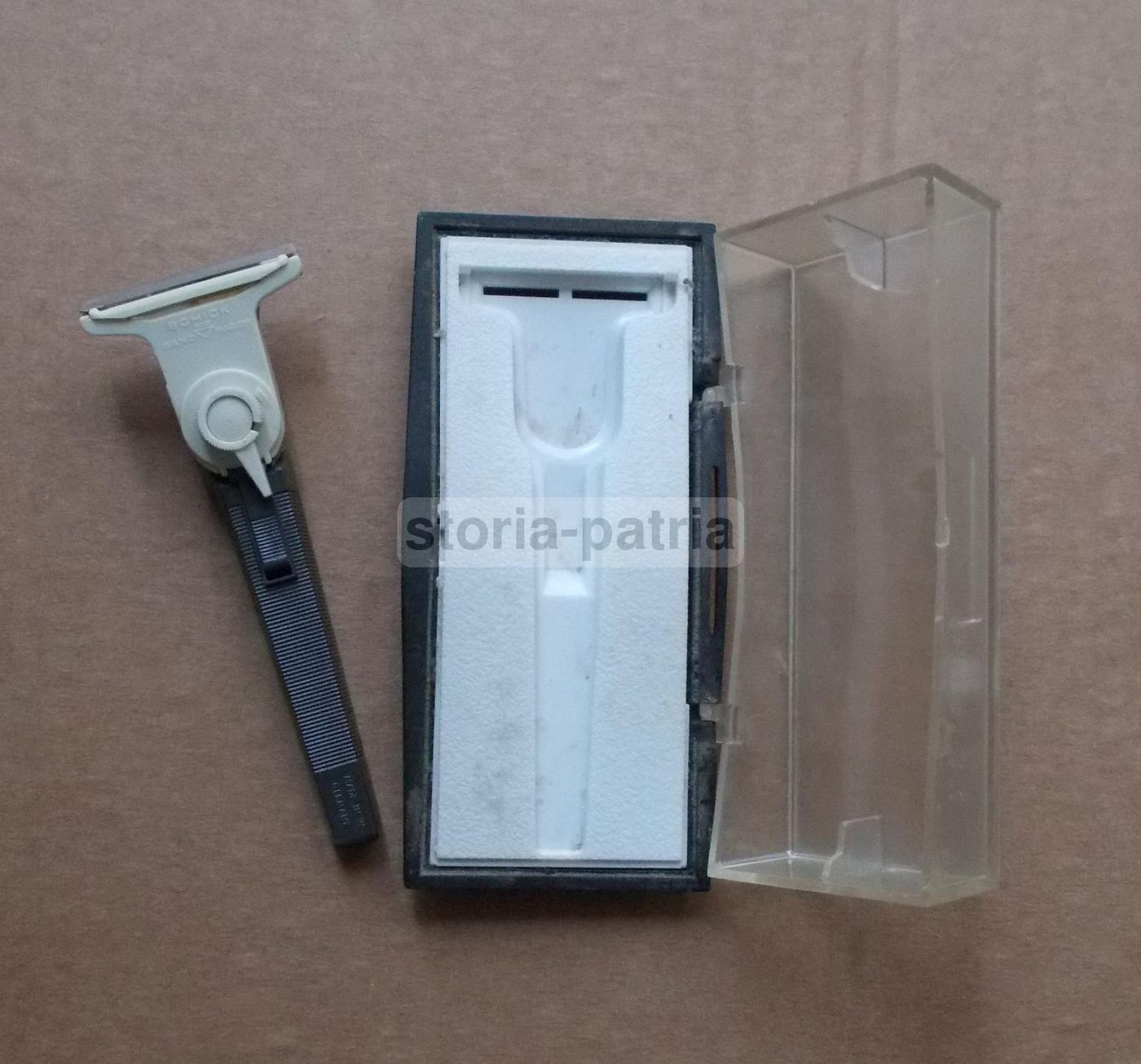 Rasoio Da Barba Schick Vintage Tedesco Anni '60 Con Astuccio