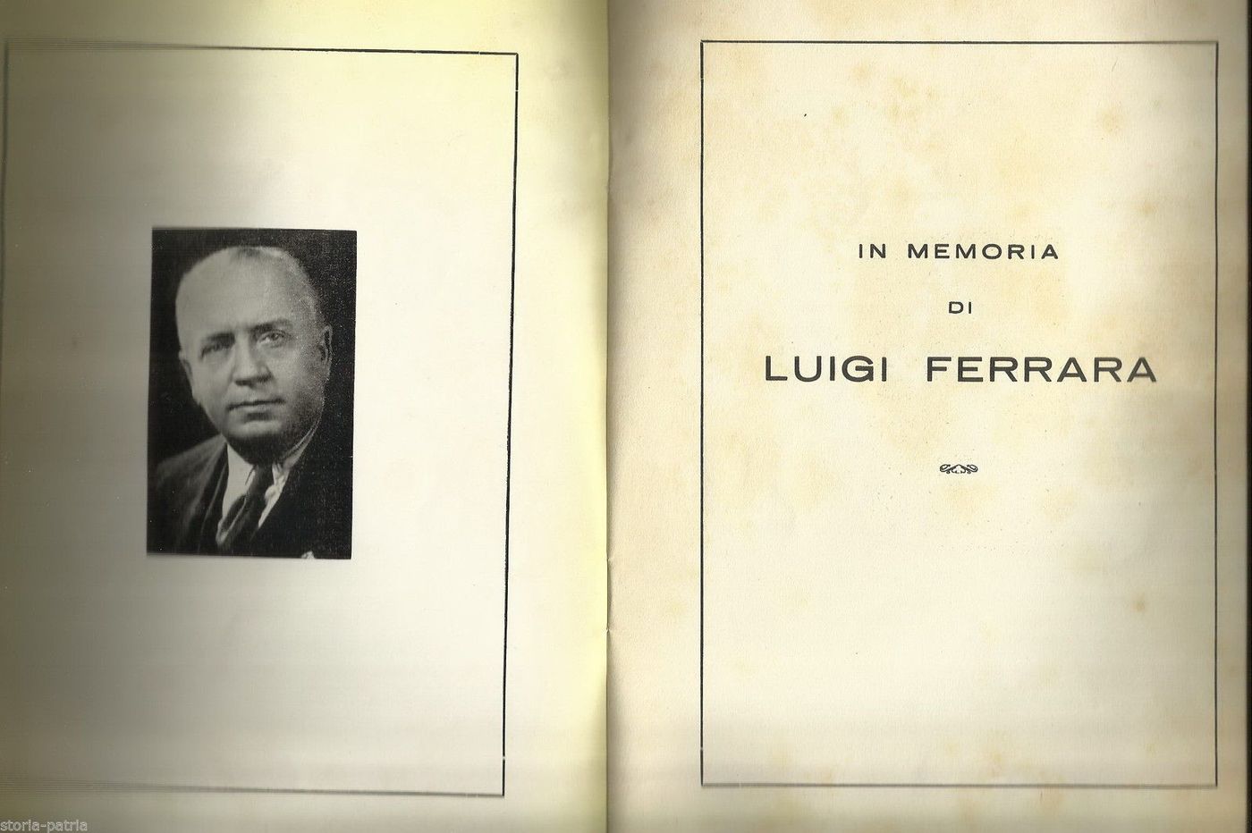 In Memoria Di Luigi Ferrara: Giurista Di Spinazzola, 1953
