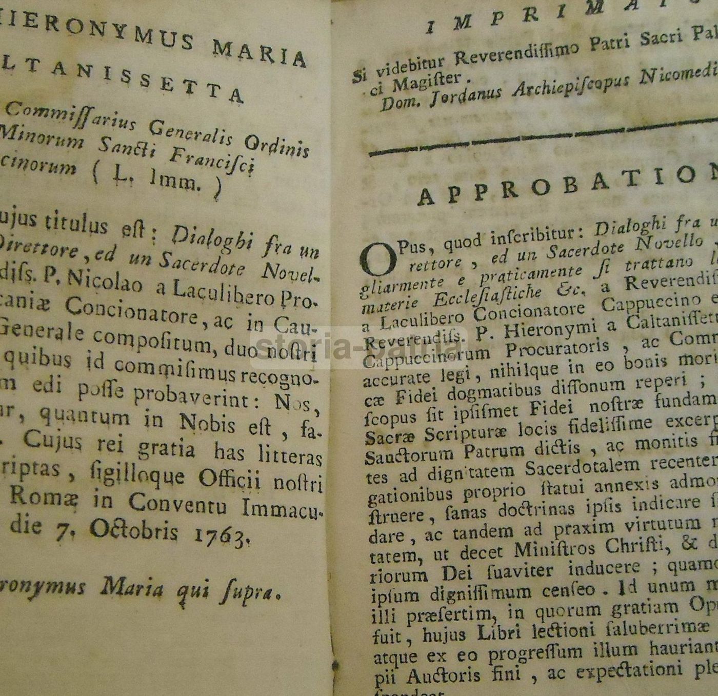 Dialoghi Tra Un Religioso Direttore E Un Sacerdote Novello   Nicola Da Lagonegro, 1784