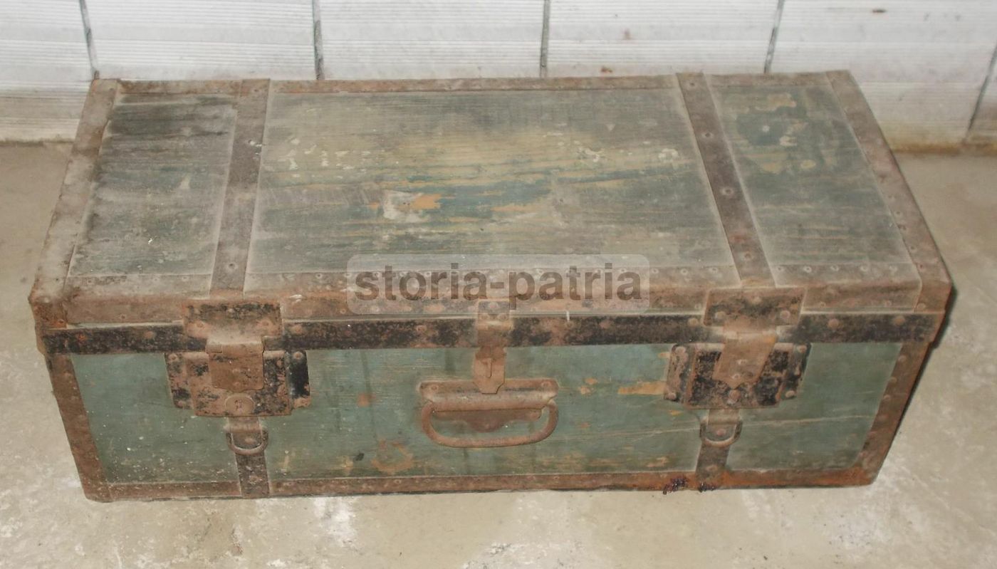 6 Antichi Bauli Da Viaggio Militari. Napoli, Fine '800   Primi '900
