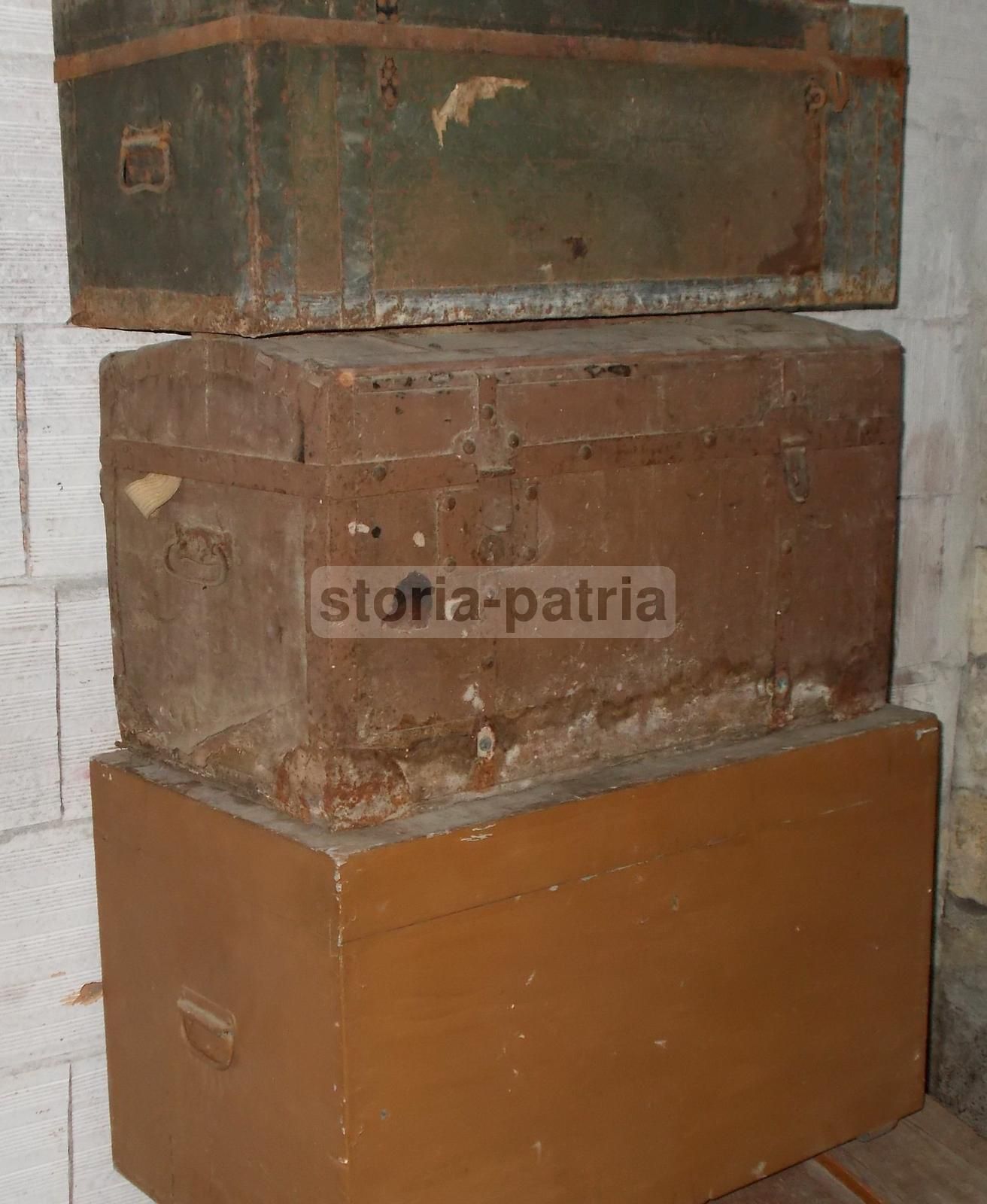 6 Antichi Bauli Da Viaggio Militari. Napoli, Fine '800   Primi '900