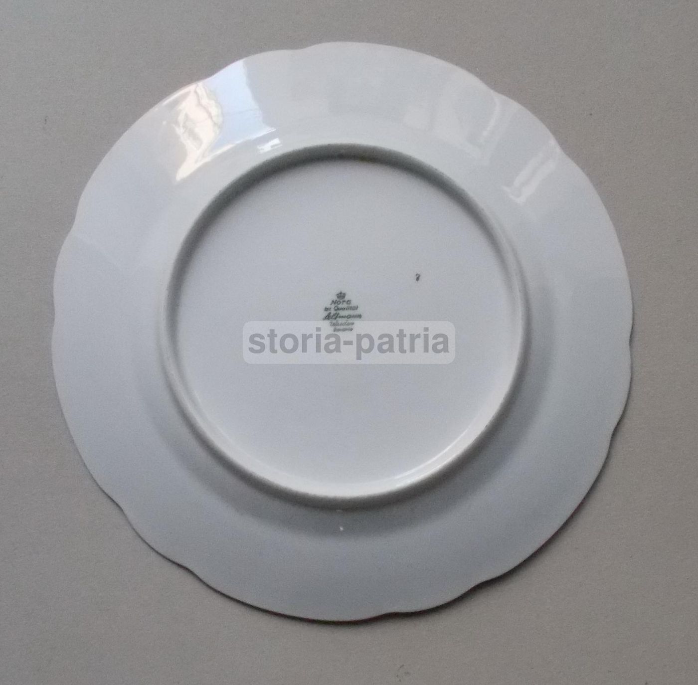 Piatto In Porcellana Seltmann Bavaria Con Decoro Floreale, Anni '30 '50