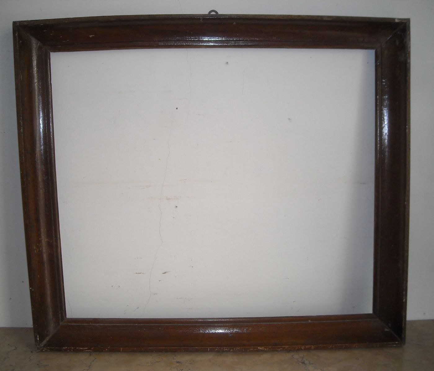 Cornice Antica In Legno Massello 68x79 Cm Epoca '800 Italiana
