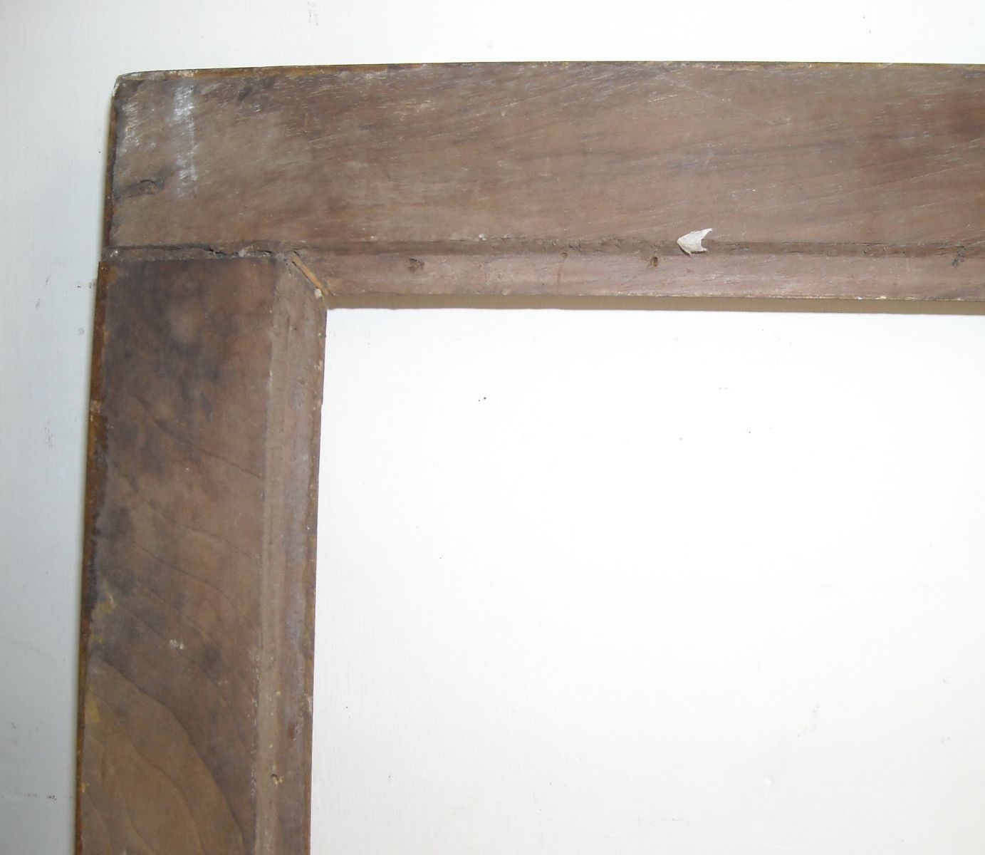 Cornice Antica In Legno Massello 68x79 Cm Epoca '800 Italiana