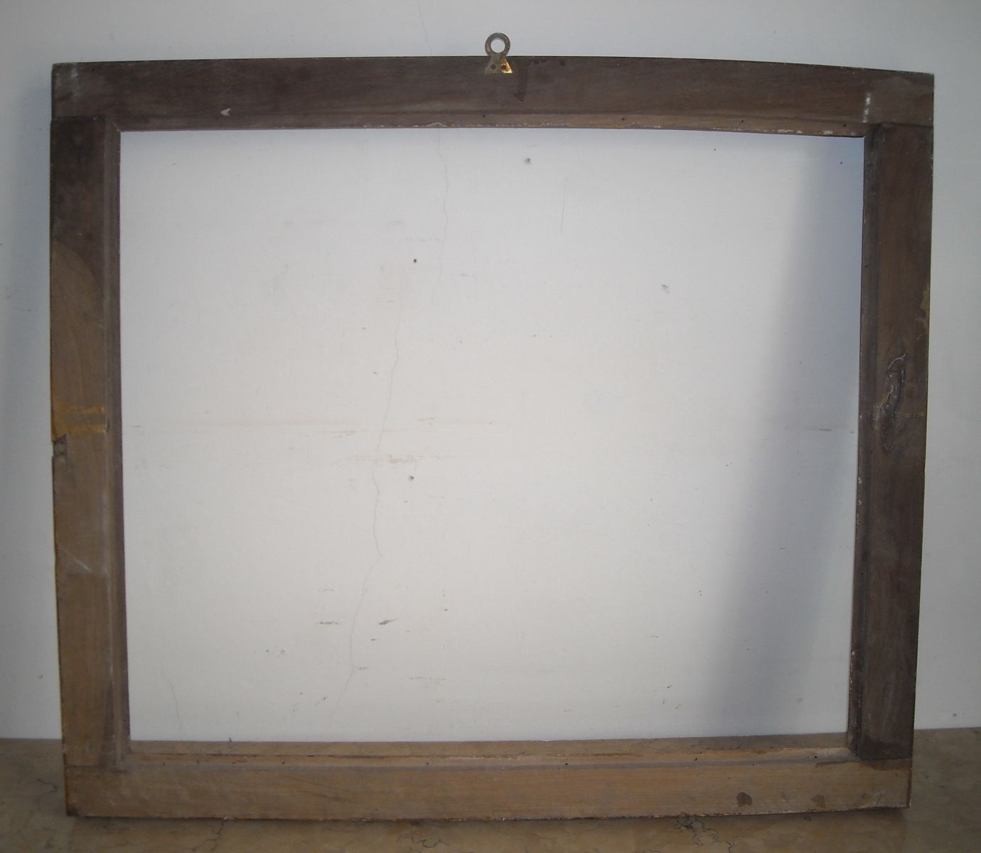 Cornice Antica In Legno Massello 68x79 Cm Epoca '800 Italiana