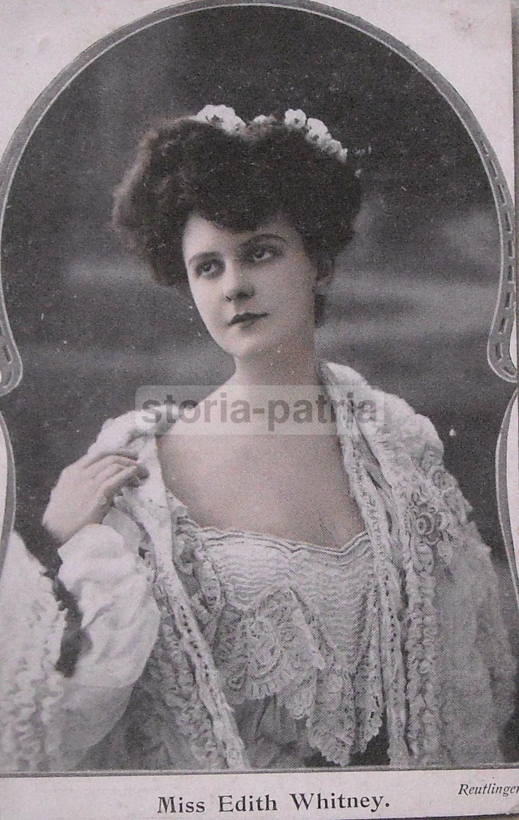 Cartolina Reutlinger: Miss Edith Whitney, Anni '20