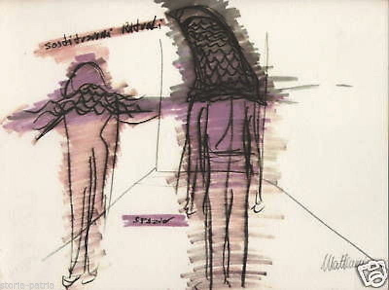 Eliseo Mattiacci, I Pesci. Grafica Per Bolaffi Arte, Serie Lo Zodiaco