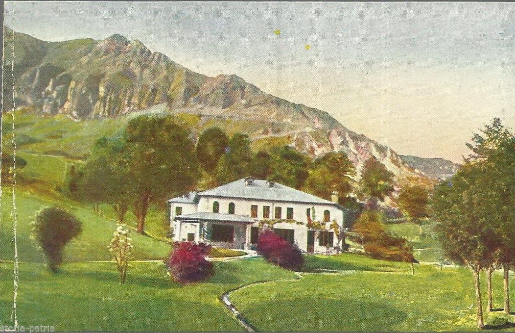 Cartolina d'Epoca Della Foresteria Di Villa Fogazzaro, Opera Pro Oriente, Anni '30