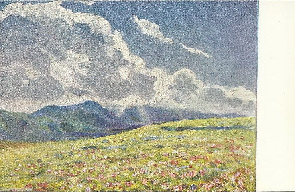 Cartolina Val d'Astico Sormani Pro Oriente Anni '30