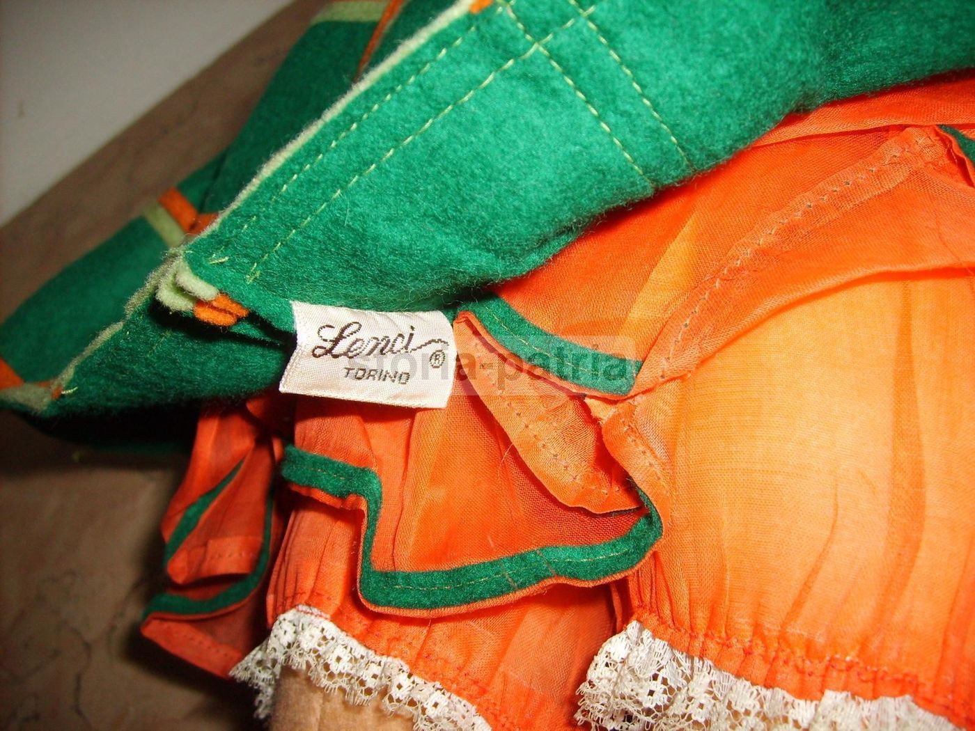 Bambola Lenci Originale In Pannolenci, Anni '50, Firmata, 50 Cm