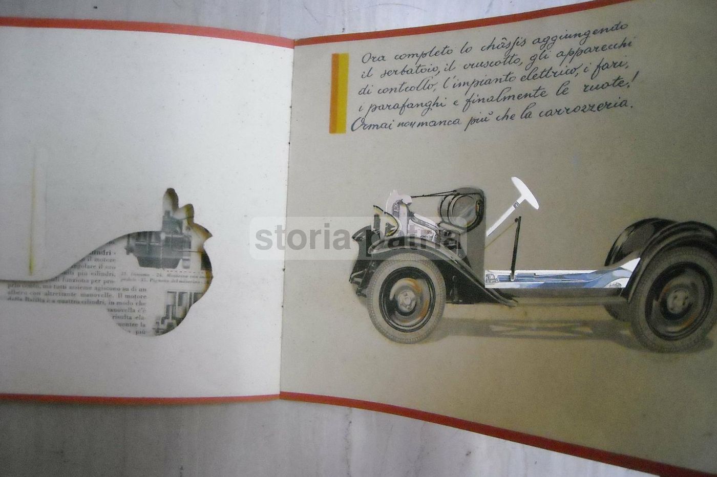 Balilla Fiat 1932: Pubblicazione Futurista Lingotto Torino
