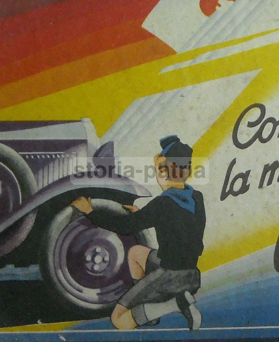 Balilla Fiat 1932: Pubblicazione Futurista Lingotto Torino