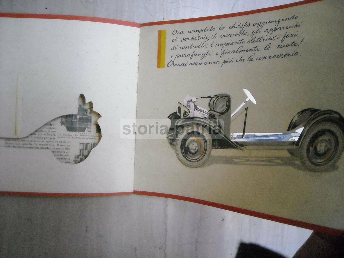 Balilla Fiat 1932: Pubblicazione Futurista Lingotto Torino