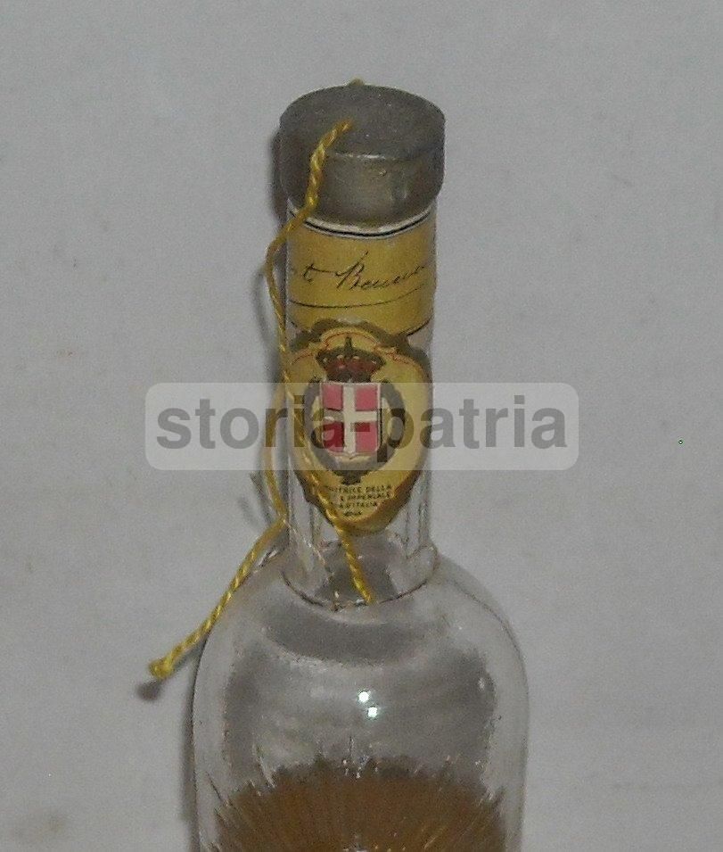 Bottiglia Mignon Liquore Strega, Giuseppe Alberti, Benevento