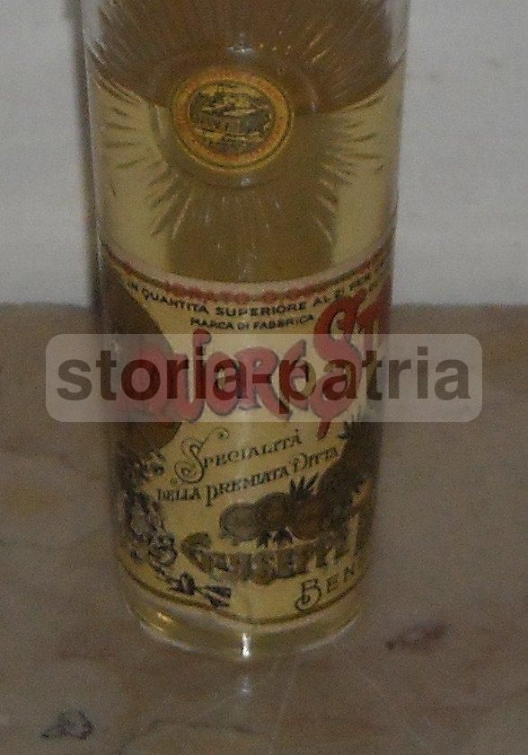 Bottiglia Mignon Liquore Strega, Giuseppe Alberti, Benevento