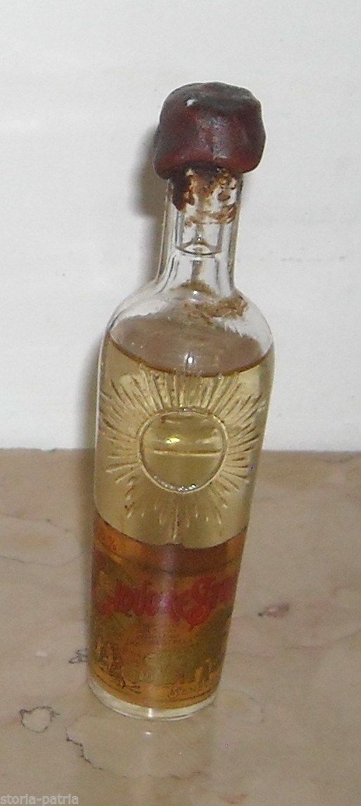 Liquore Strega Mignon Giuseppe Alberti Benevento   Bottiglia Da Collezione Anni '60