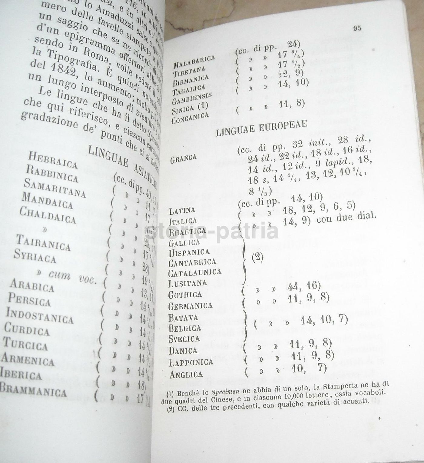 Galeotti Della Tipografia Poliglotta Di Propaganda 1866 Bodoni Rara Edizione