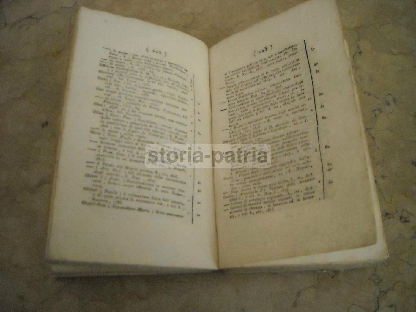 Catalogo Librario Luigi Marotta, 1826, Napoli. Edizioni Aldine E Incunaboli
