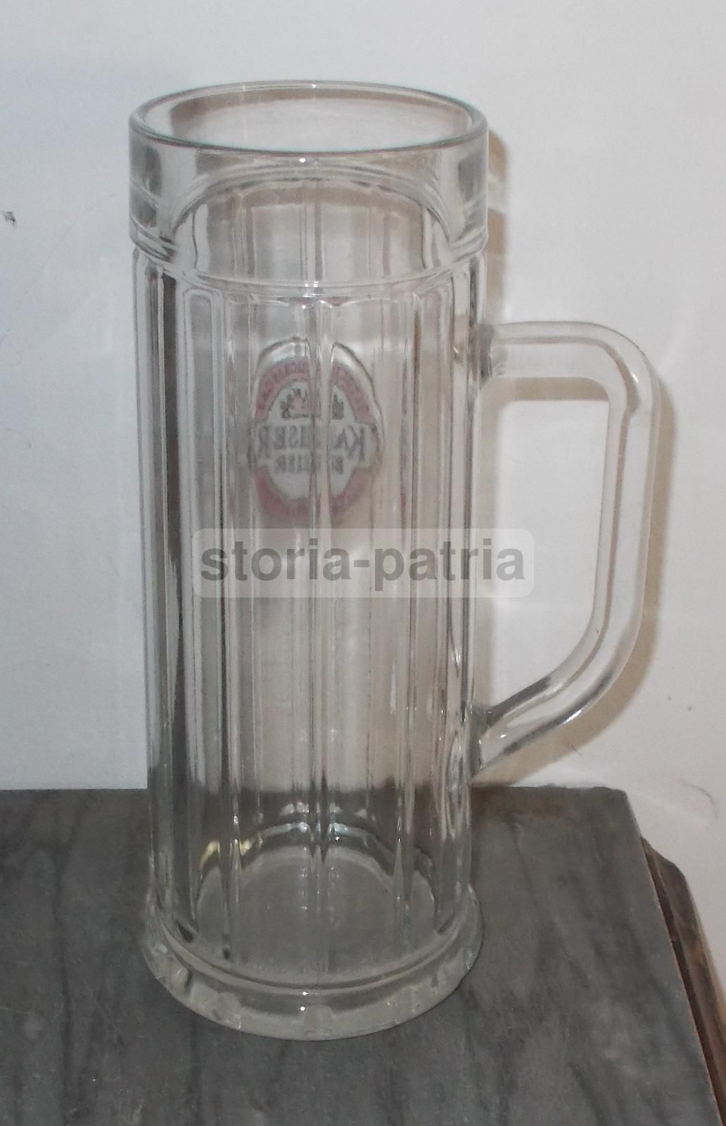 Bicchiere Pubblicitario Birra Österreichische Kaiser Beer Vintage