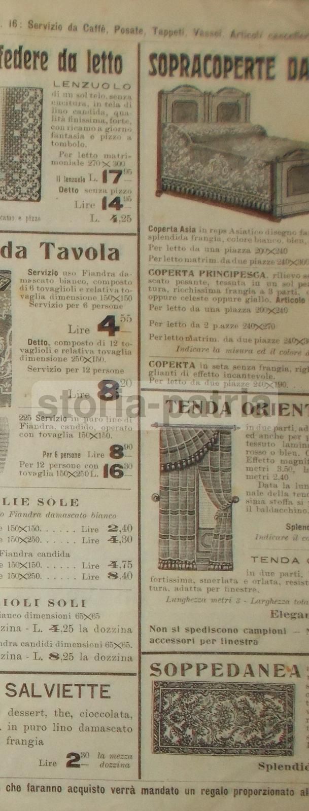 Catalogo Grandi Magazzini Provvidenza Bologna 1912, Abbigliamento E Articoli Vari