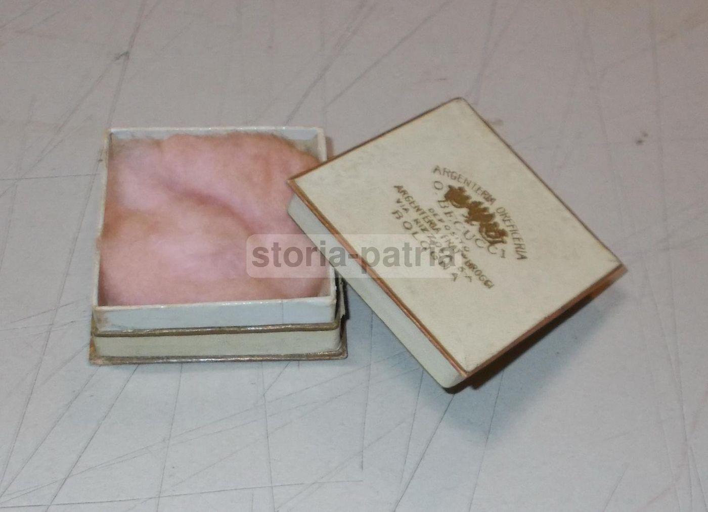 Astuccio Per Oreficeria O. Becucci Bologna, Primo Novecento