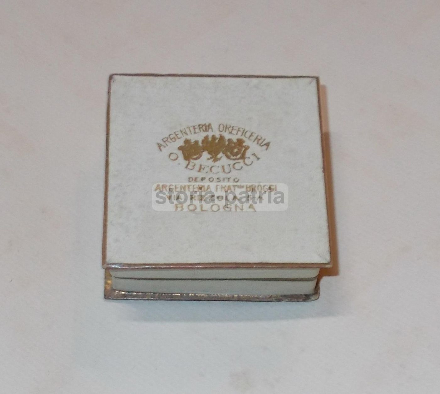 Astuccio Per Oreficeria O. Becucci Bologna, Primo Novecento