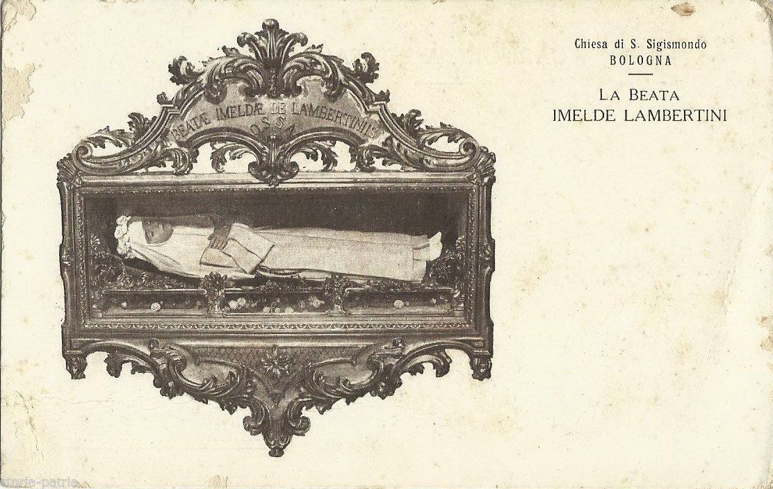 Cartolina Beata Imelda Lambertini, Chiesa Di San Sigismondo, Bologna