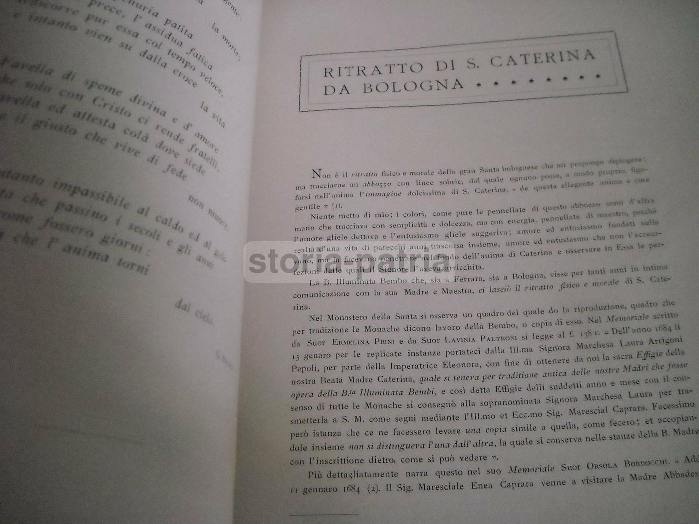 Santa Caterina De' Vegri: Bologna, 1912. Storia, Arte E Devozione