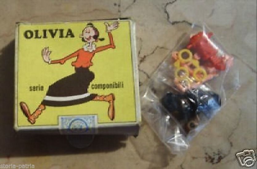 Pupazzetto Olivia Componibile Gio Cas Bologna Anni '50 Vintage