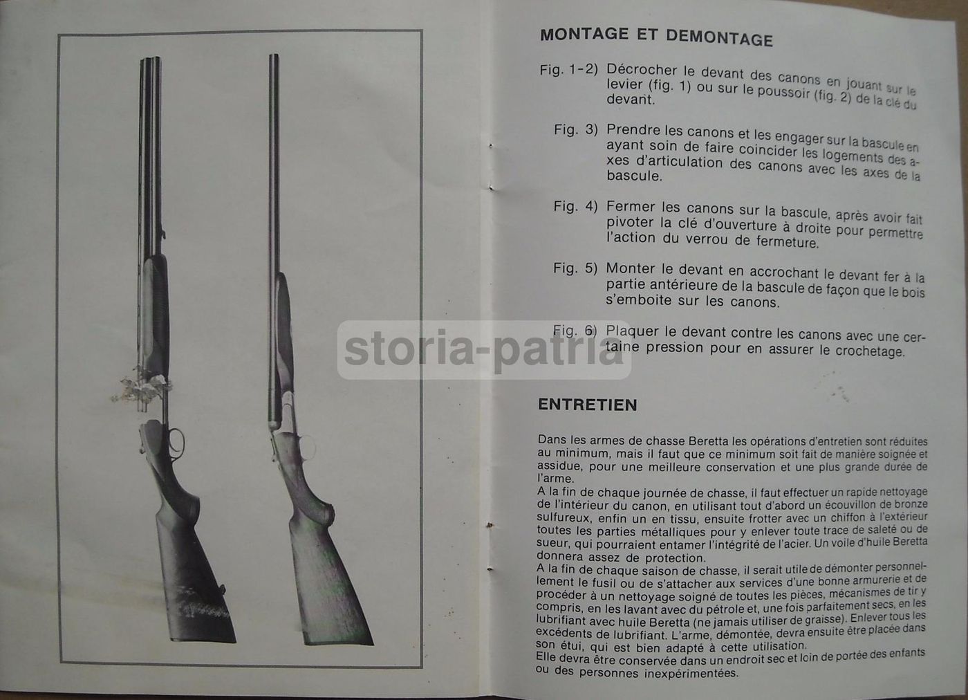 Catalogo Beretta: Fucili Da Caccia, Gardone Val Trompia, Brescia