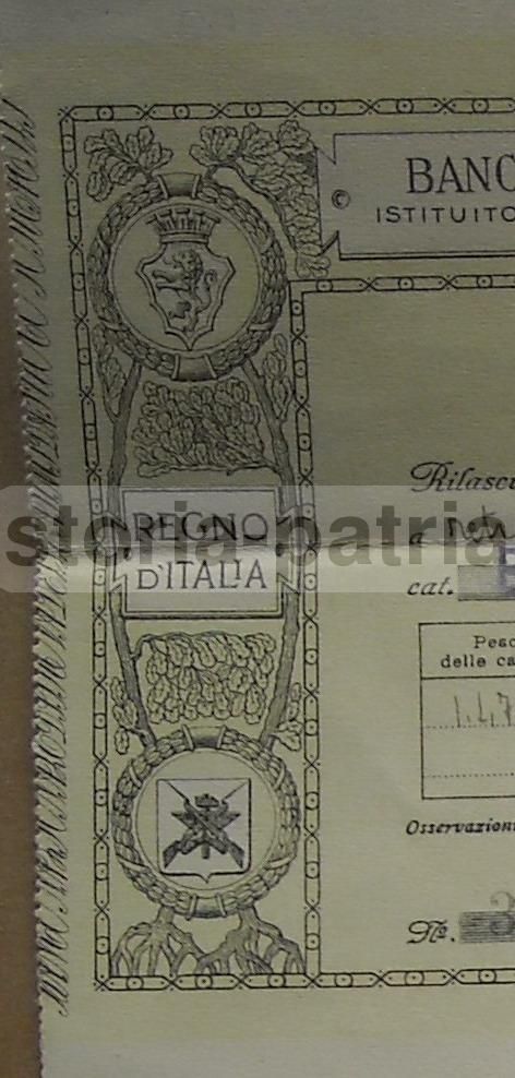 Certificato Banco Prova Beretta Gardone Brescia Fucile Calibro 12