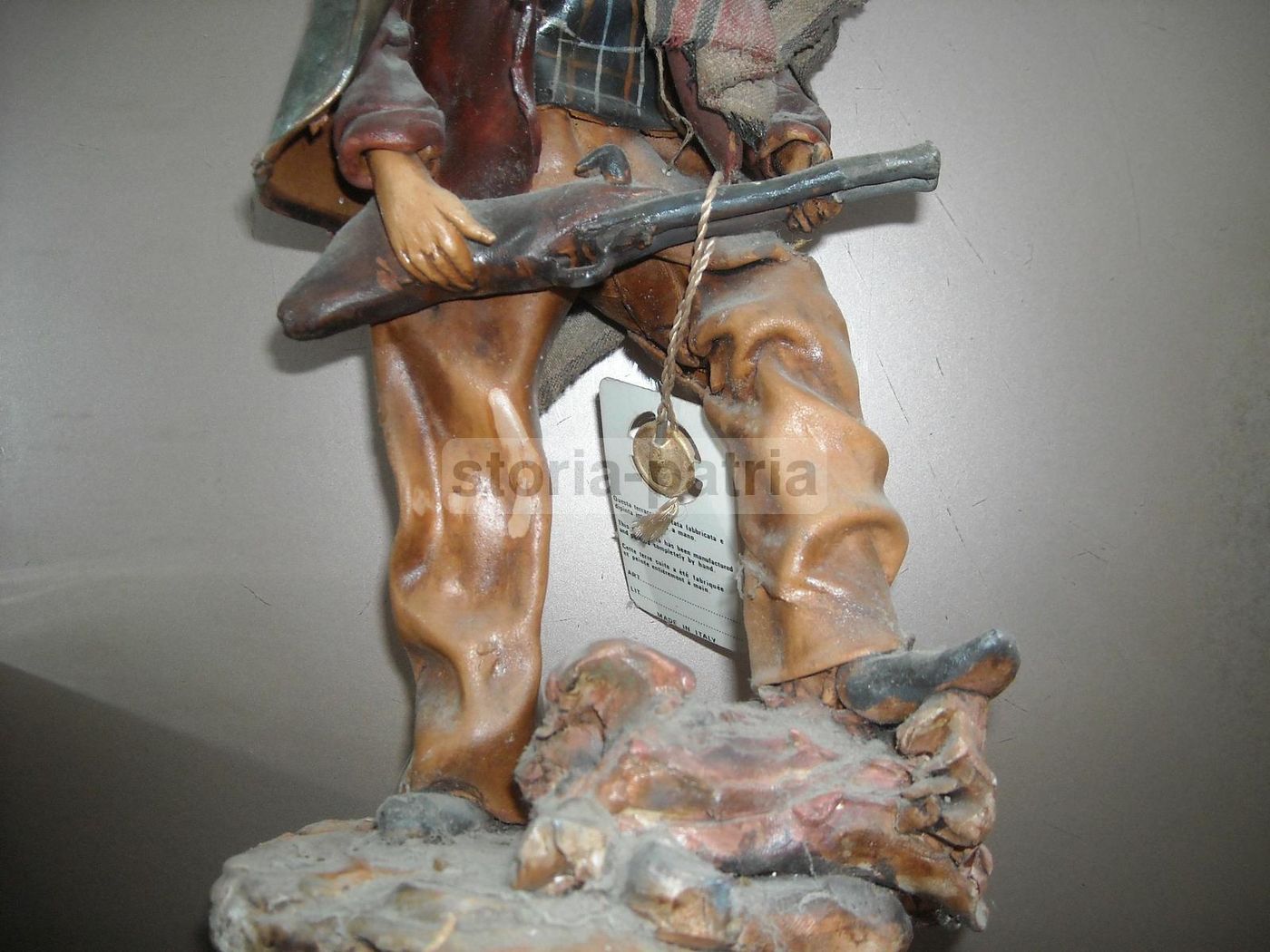 Scultura Di Brigante Con Fucile, Angela Tripi, Terracotta, Anni '50
