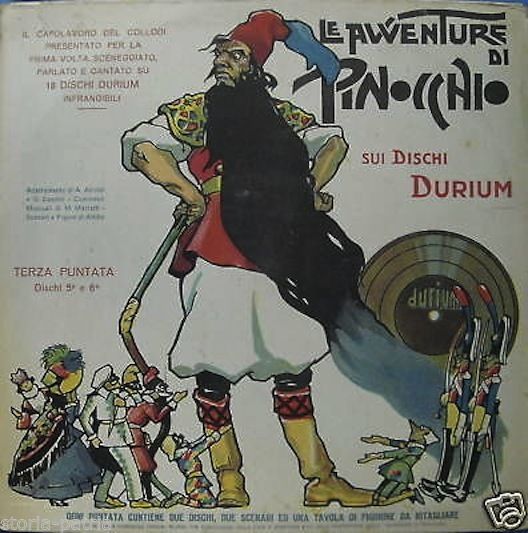 Pinocchio: Le Avventure Di Pinocchio Su Dischi Durium (1933)