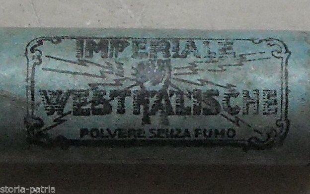 Astuccio Pubblicitario Polvere Da Caccia Imperiale Piloni Lecco