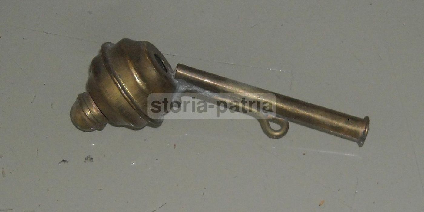 Richiamo Per Uccelli Antico In Ottone, Fine '800 Primi '900