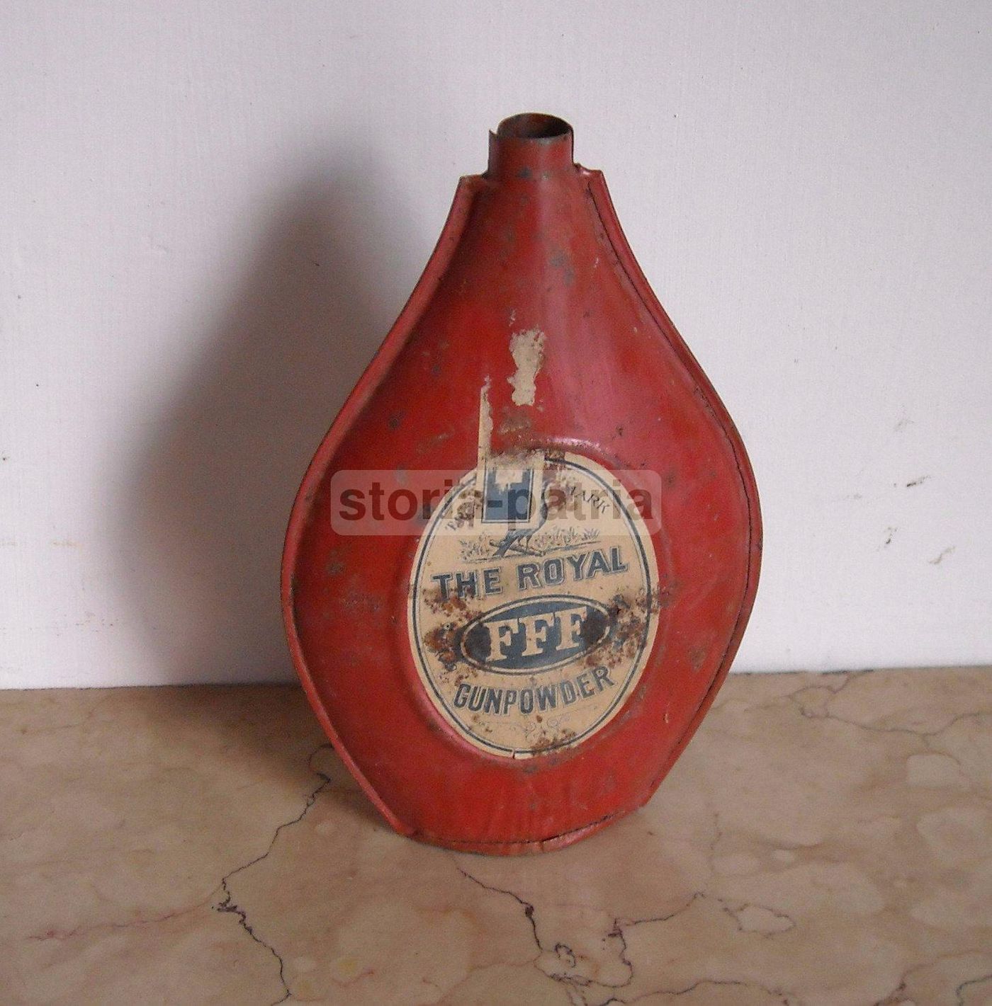 Contenitore Polvere Da Sparo Sipe Milano, Inizio '900