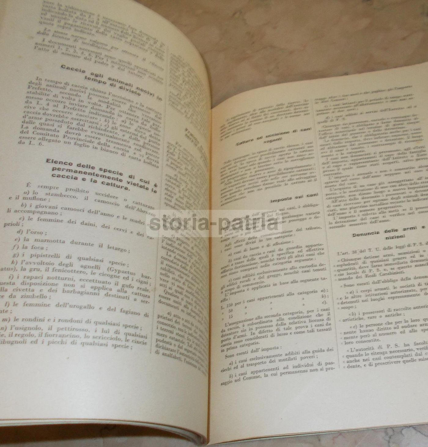 Calendario E Registro Di Caccia 1939, Federazione Italiana Caccia