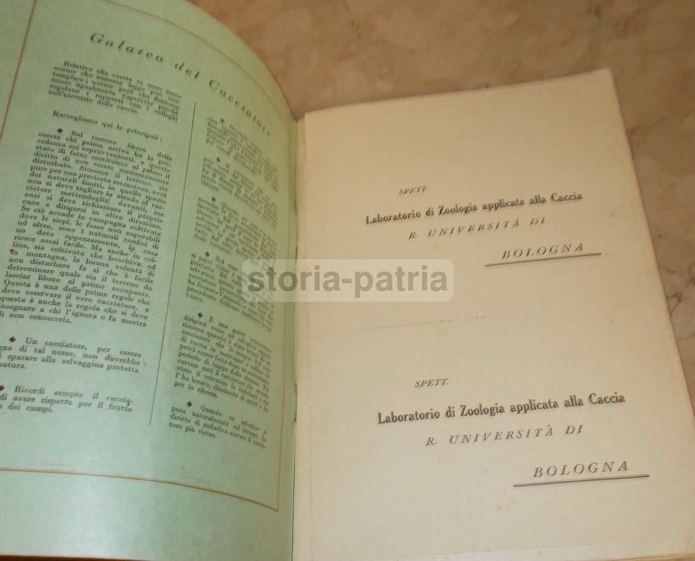 Calendario E Registro Di Caccia 1939, Federazione Italiana Caccia