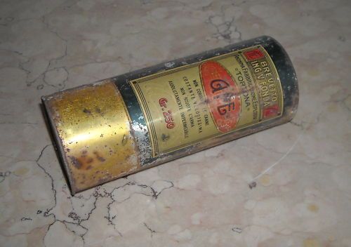 Scatola In Latta Polvere Fonda Tortona Caccia E Tiro, Primo '900