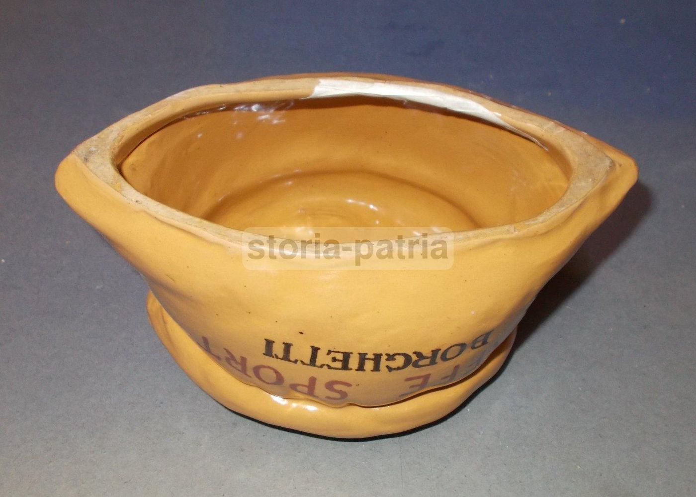 Ceramica Pubblicitaria Borghetti Caffè Sport Vintage Portabicchieri