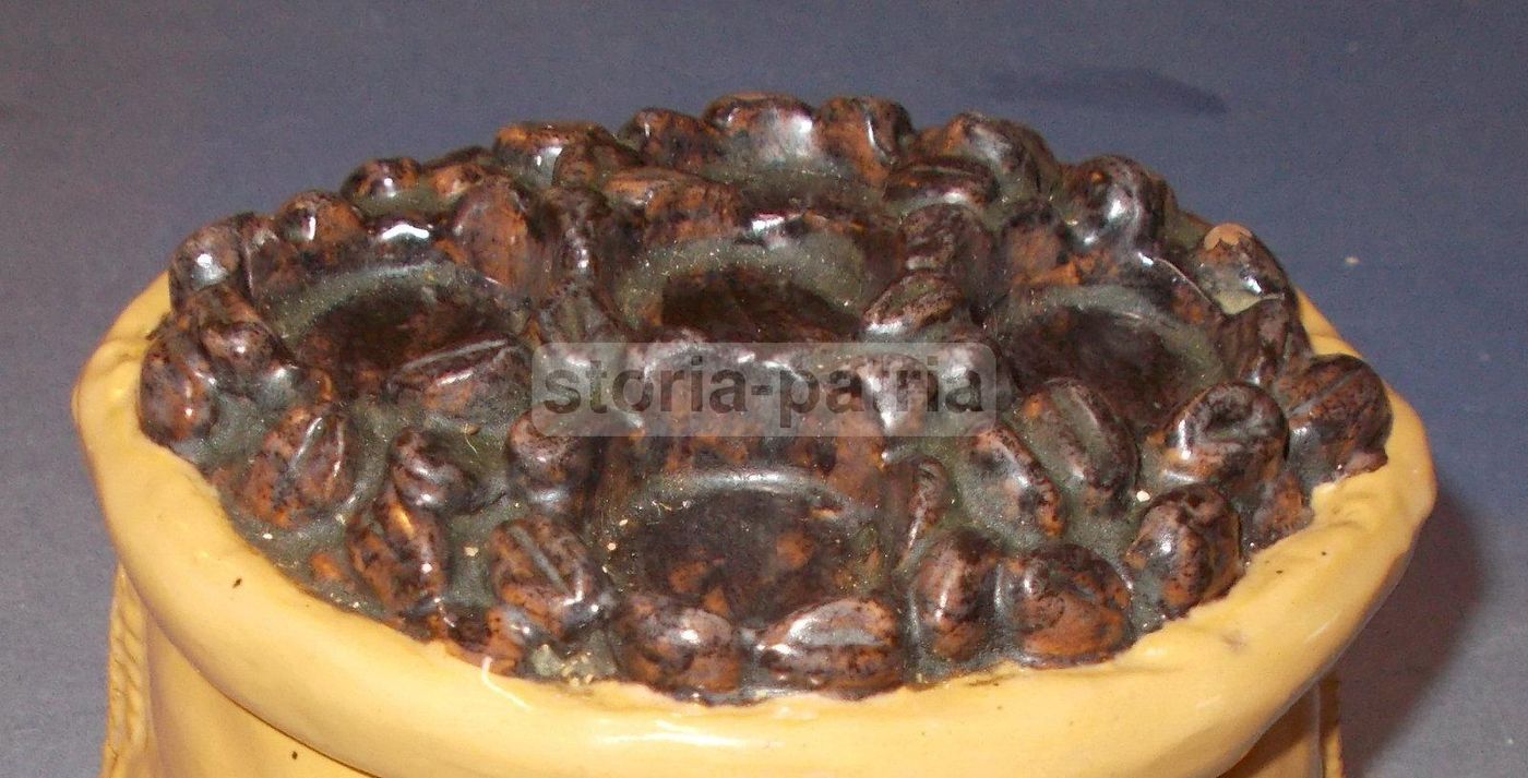 Ceramica Pubblicitaria Borghetti Caffè Sport Vintage Portabicchieri
