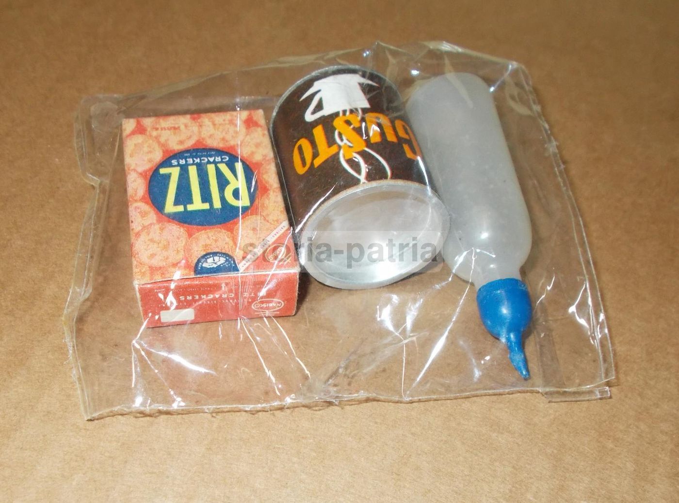 Miniature Vintage Caffè Gusto E Ritz Crackers Anni '40 '70