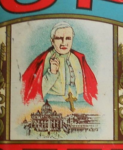 Barattolo Caffè Pope Coffee De Rosa New York Epoca Vaticano Roma