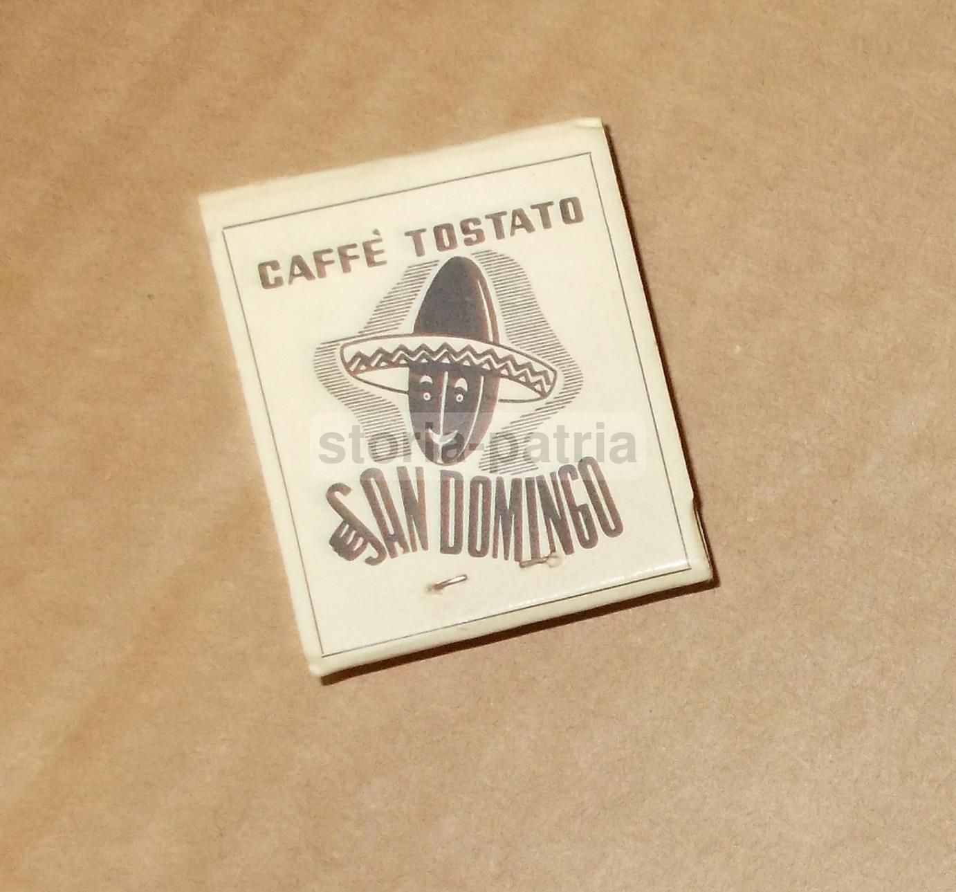 Scatola Fiammiferi Pubblicitaria Caffè La Chiassese San Domingo