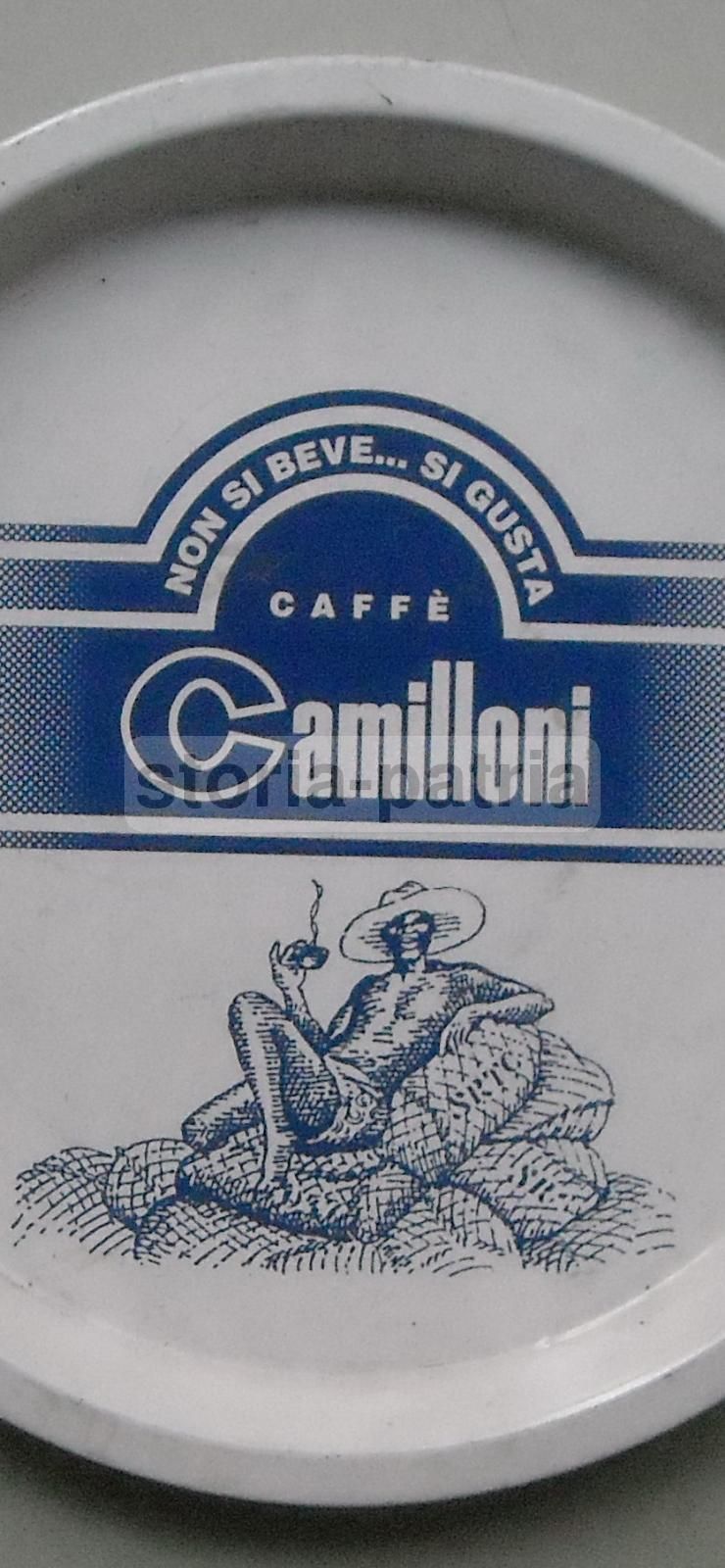 Vassoio Pubblicitario Caffè Camilloni, Anni '70
